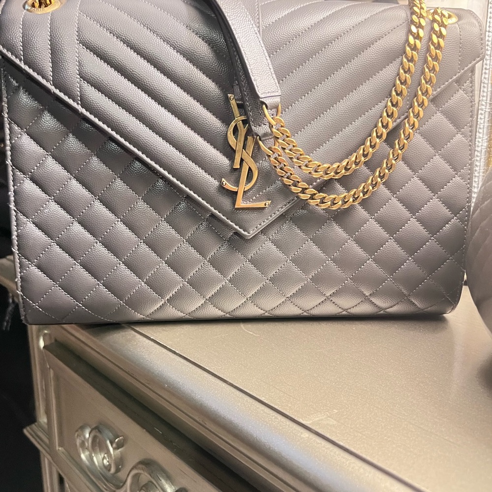 Ysl authentic envelope bag - Picture 3 of 11